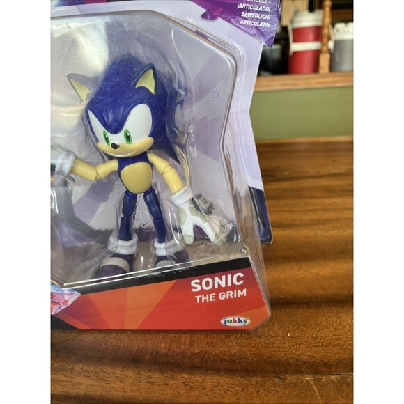 Jakks Sonic Prime Wave 3 The Grim Sonic 5" Action Figure NEW - Picture 5 of 11